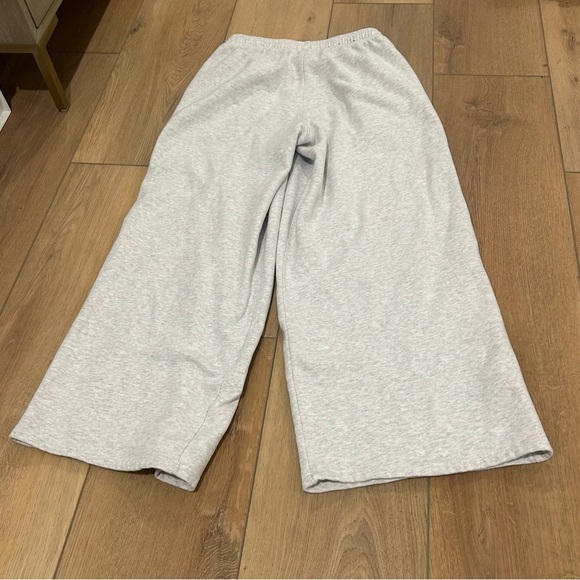 Garage Mega Wide Leg Light Gray Sweatpants - Picture 5 of 5